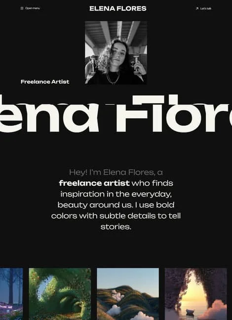 elena-flores-portfolio-template