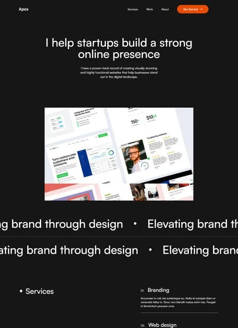 apex-portfolio-template