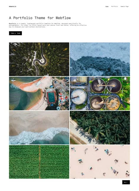 monofolio-portfolio-template