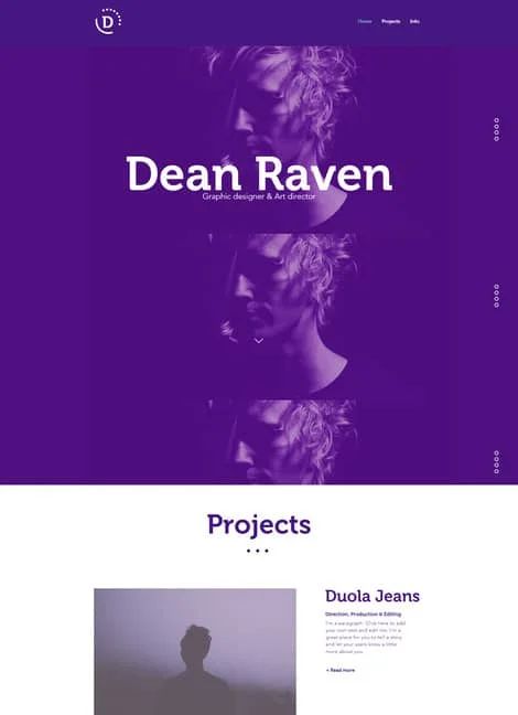 designer-portfolio-template