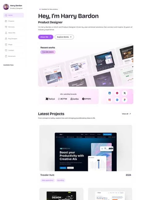 hyperfolio-portfolio-template