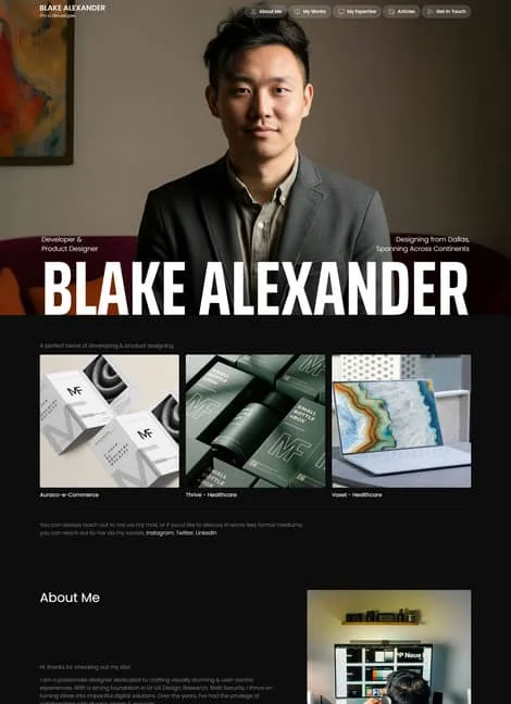 blake-alexander-portfolio-template
