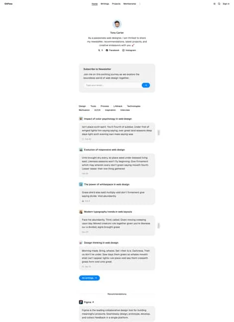 onflow-portfolio-template