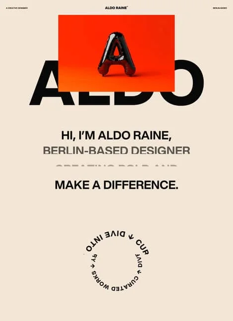 aldo-portfolio-template