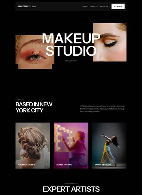 makeup-portfolio-template