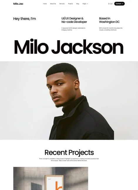 milojac-portfolio-template