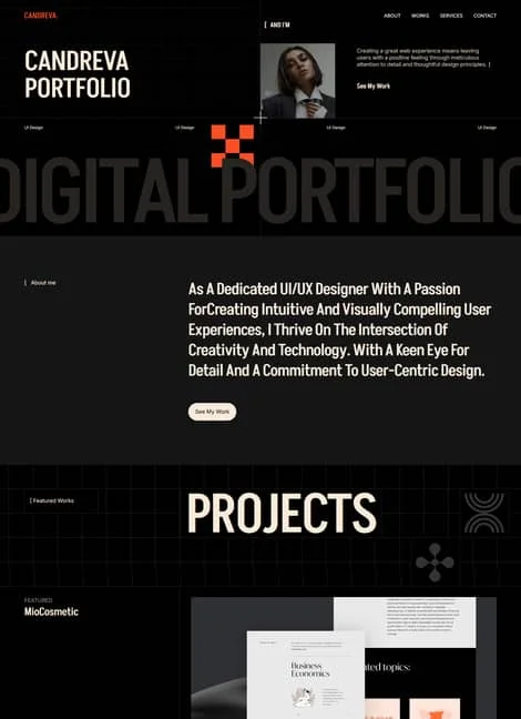 candreva-portfolio-template