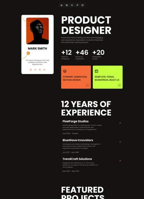 sawad-basic-portfolio-template