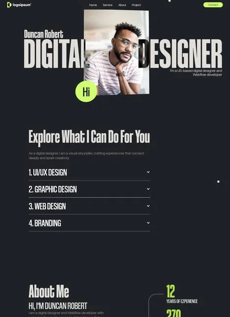 digiporto-dark-portfolio-template