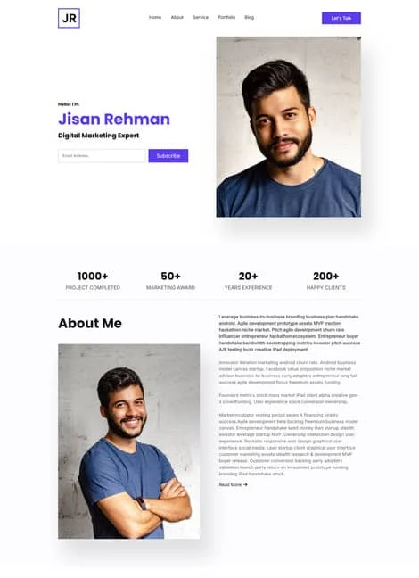 jr-personal-portfolio-template
