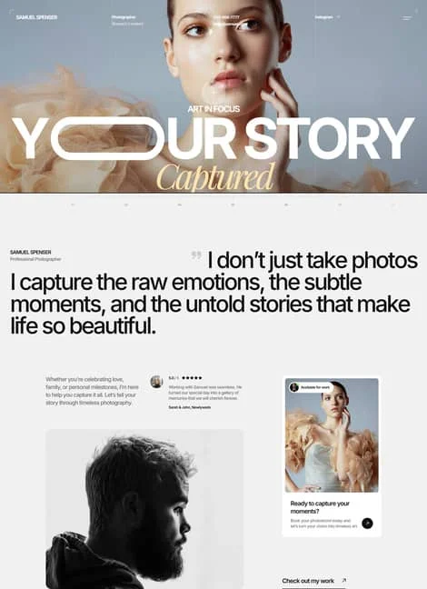 captured-portfolio-template