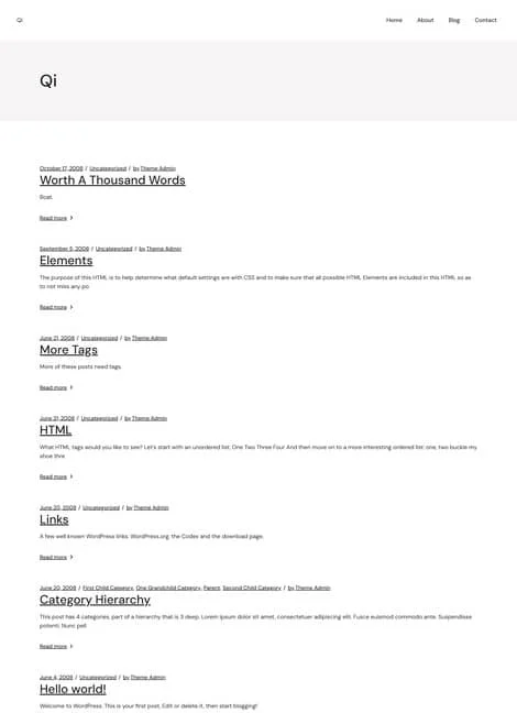 qi-portfolio-template