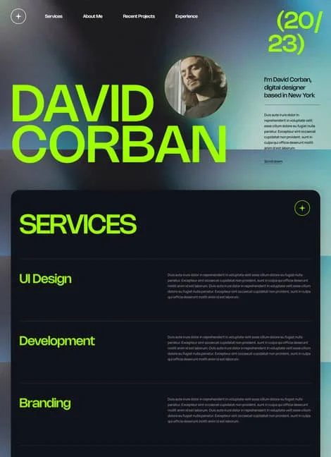 inspiro-db-portfolio-template
