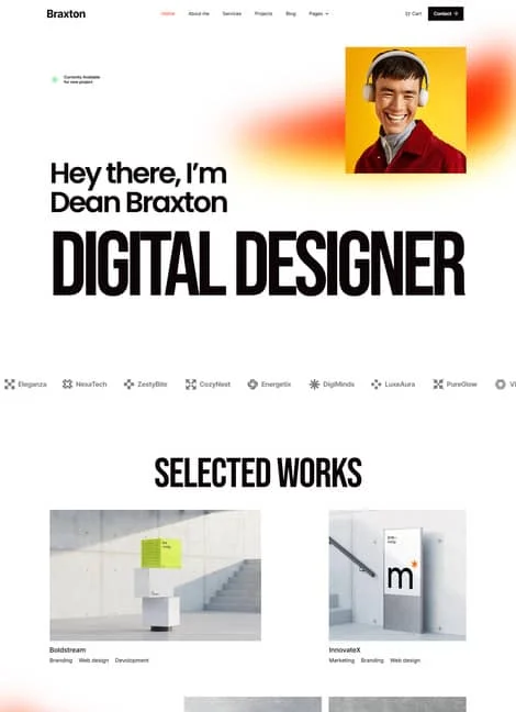 braxtons-portfolio-template