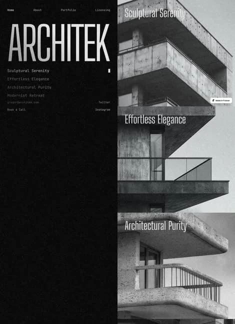 architek-portfolio-template