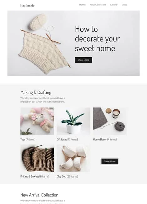 handmade-portfolio-template