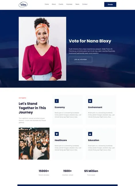 vote-portfolio-template