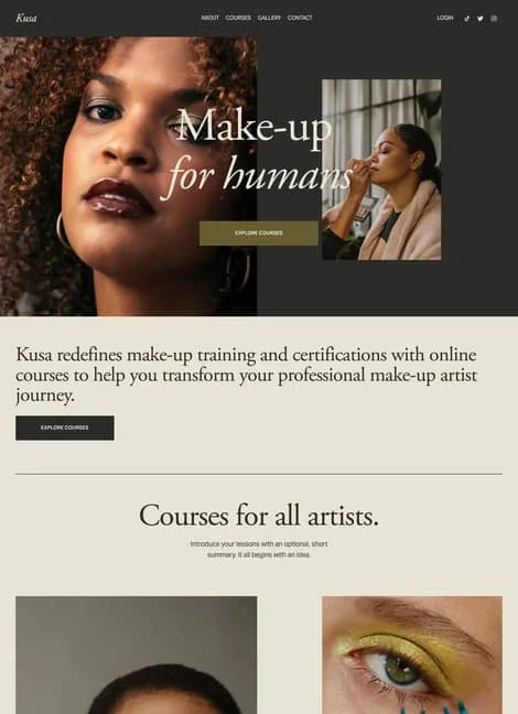kusa-portfolio-template