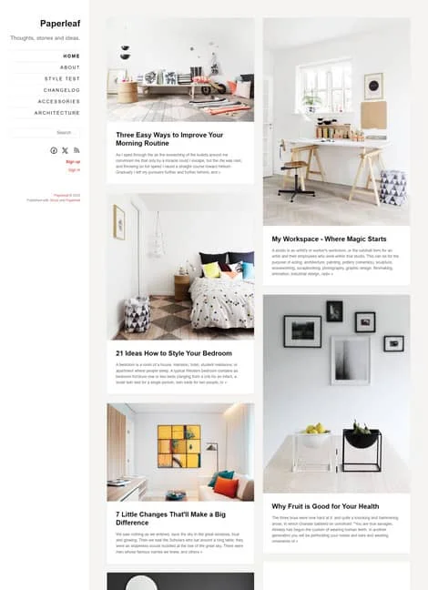 paperleaf-portfolio-template