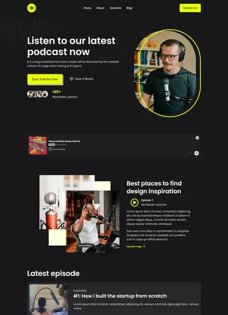 podfad-portfolio-template