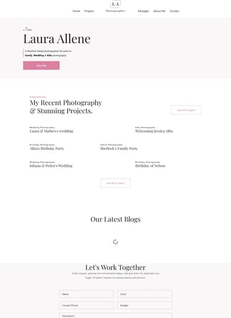 lallene-portfolio-template