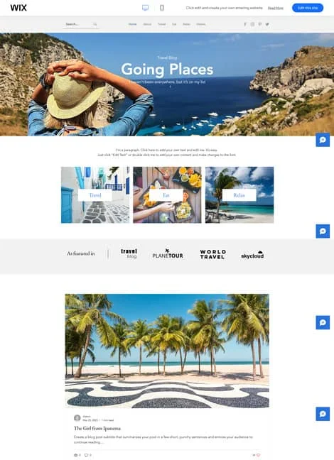 travel-portfolio-template
